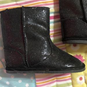 Toddler sparkly boots